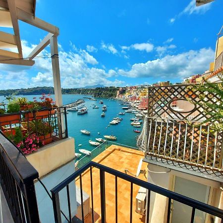 Апартаменты Monolocale Azzurro Прочида Экстерьер фото